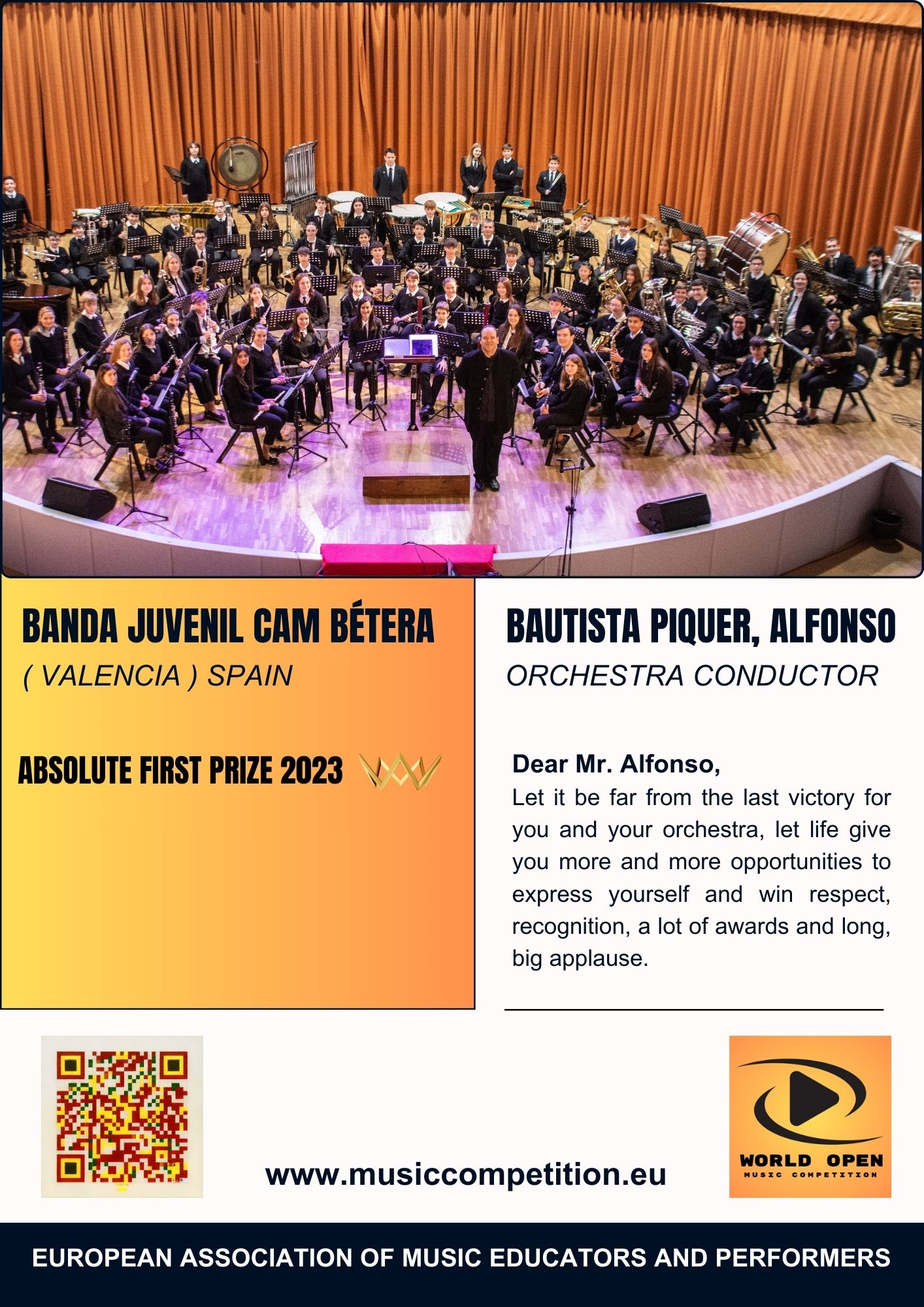 A NEW MOMENT.... A poster with best wishes