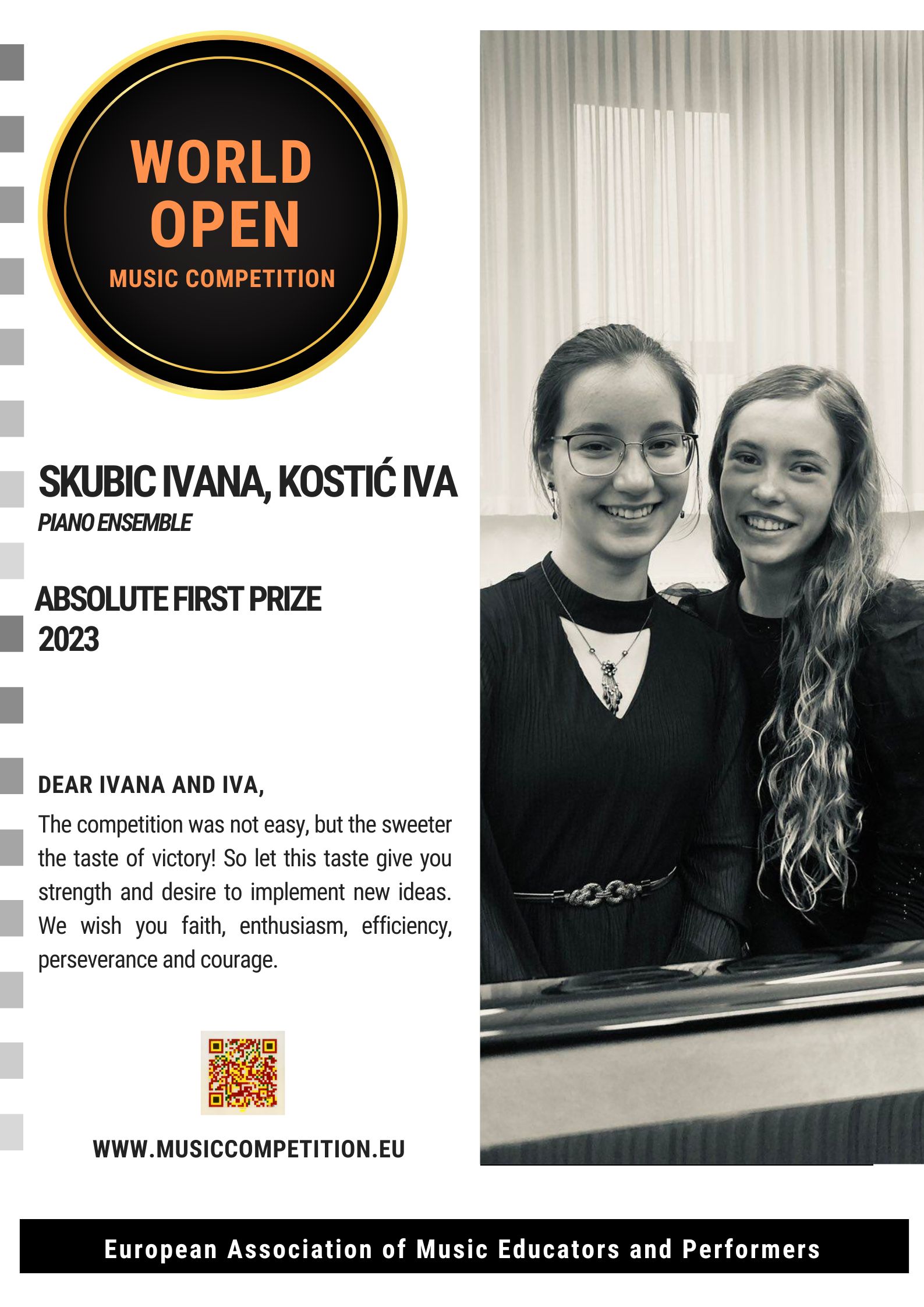 A NEW MOMENT.... A poster with best wishes